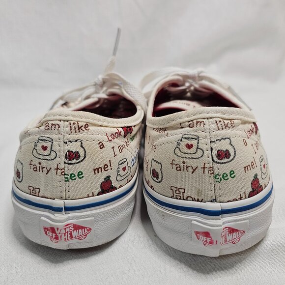 VANS x HELLO KITTY  School Canvas Lace-Up Multicolor Shoes Women's 8.5/ Men's 7 - Picture 6 of 13